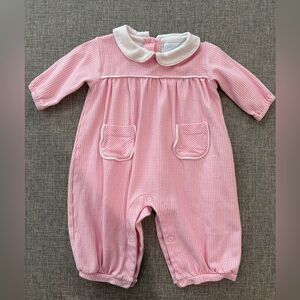 Little English baby girl romper - size 6 months